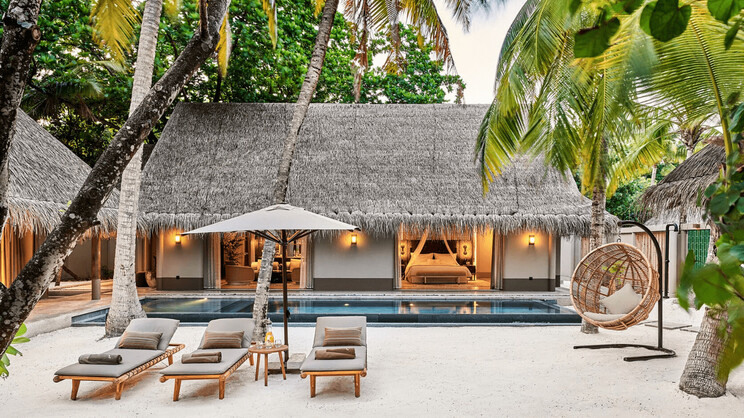  Family Beach Villa with Two Pools